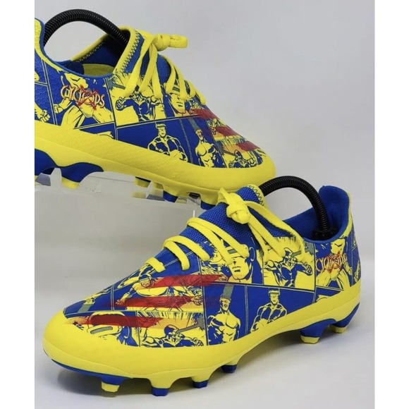 adidas x Cyclops Marvel Soccer Cleats X GHOSTED MG GZ7558 Mens 9 NEW - Picture 3 of 13